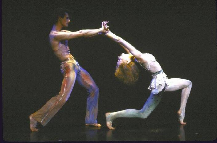 In the original production of “Dancin’,” Christine Colby Jacques and James Dunn danced “Joint Endeavors,” one of a series of sensual pas de deux.