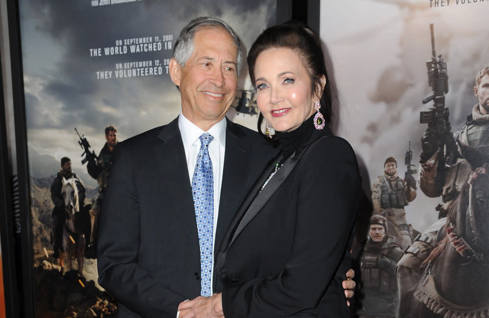 Lynda Carter is still mourning the death of her husband credit:Bang Showbiz