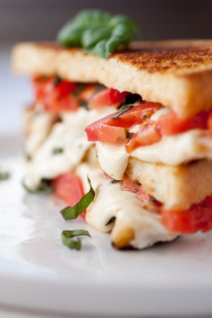 <strong>Get the <a href="http://www.cookingclassy.com/2012/11/caprese-grilled-cheese/">Caprese Grilled Cheese recipe</a> from Cooking Classy</strong>