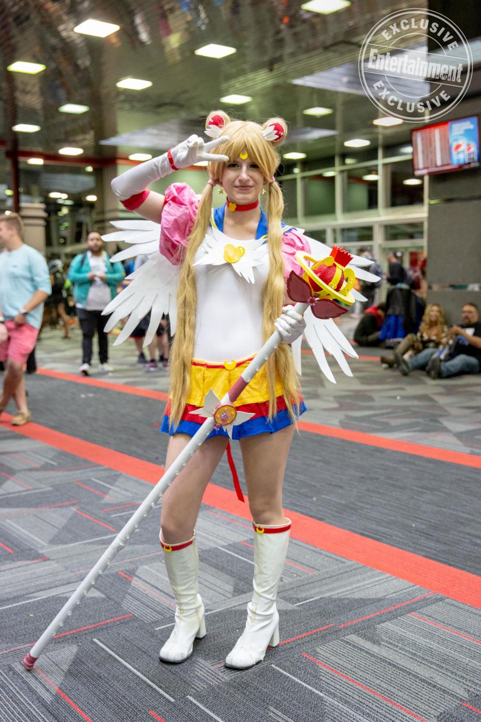 Sailor Moon from Sailor Moon cosplayer