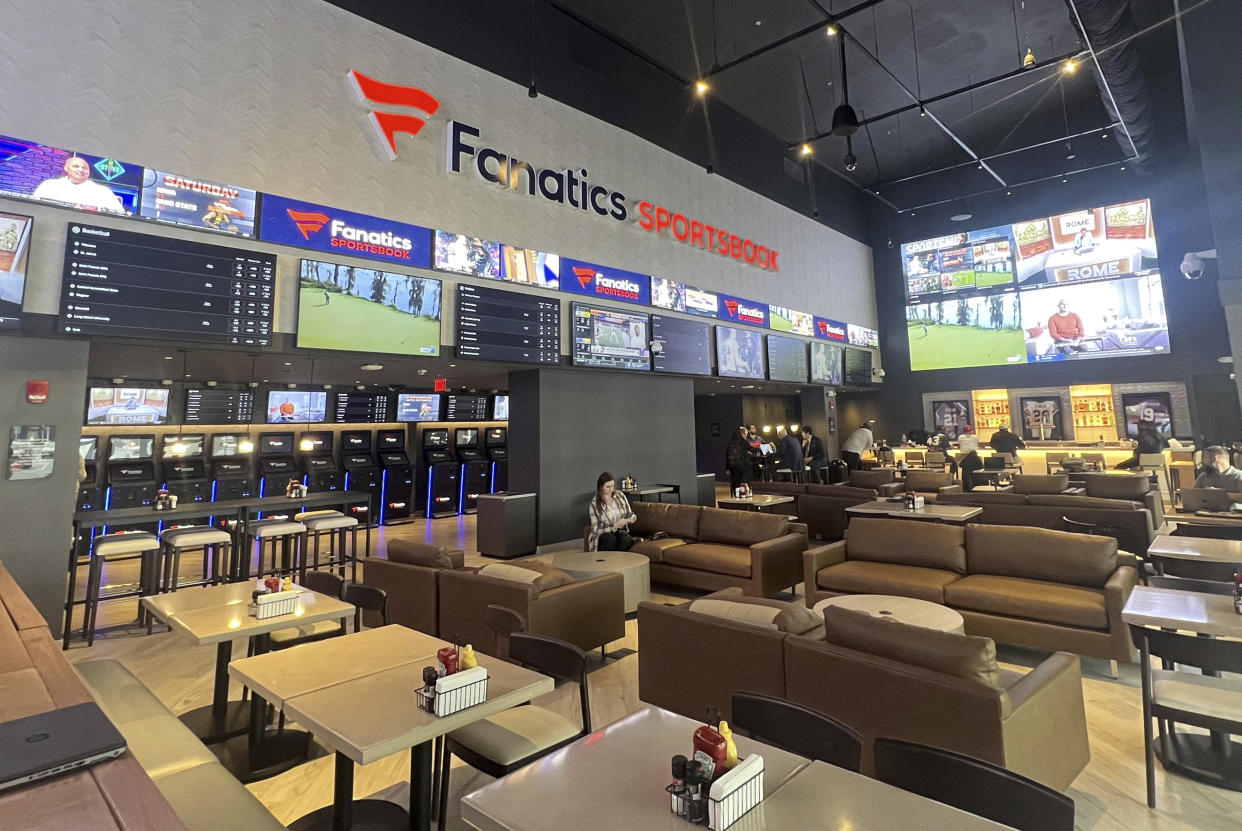 In January, FedEx Field opened the first sportsbook betting lounge inside an NFL stadium. (Photo credit: mpi34/MediaPunch /IPX)