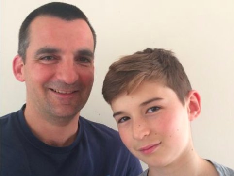 Nick Herbert was inspired by his son Ben who was constantly ignoring his messages and calls. Source: Nick Herbert/ BBC