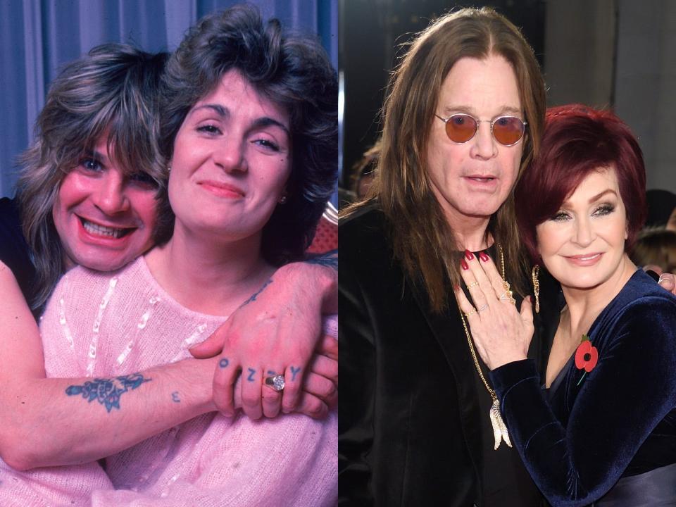 Ozzy and Sharon Osbourne