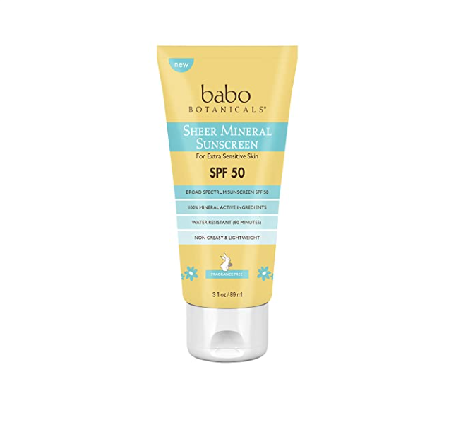 Sheer Mineral Sunscreen SPF 50