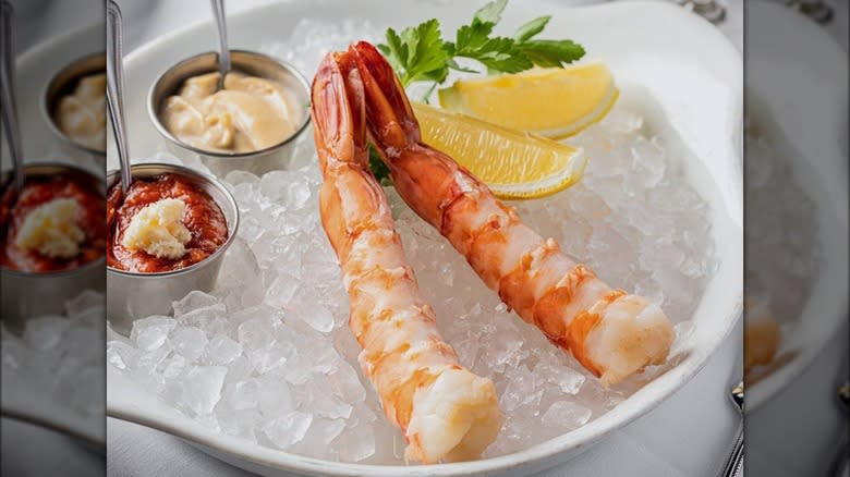 Prime & Provisions Steakhouse shrimp cocktail