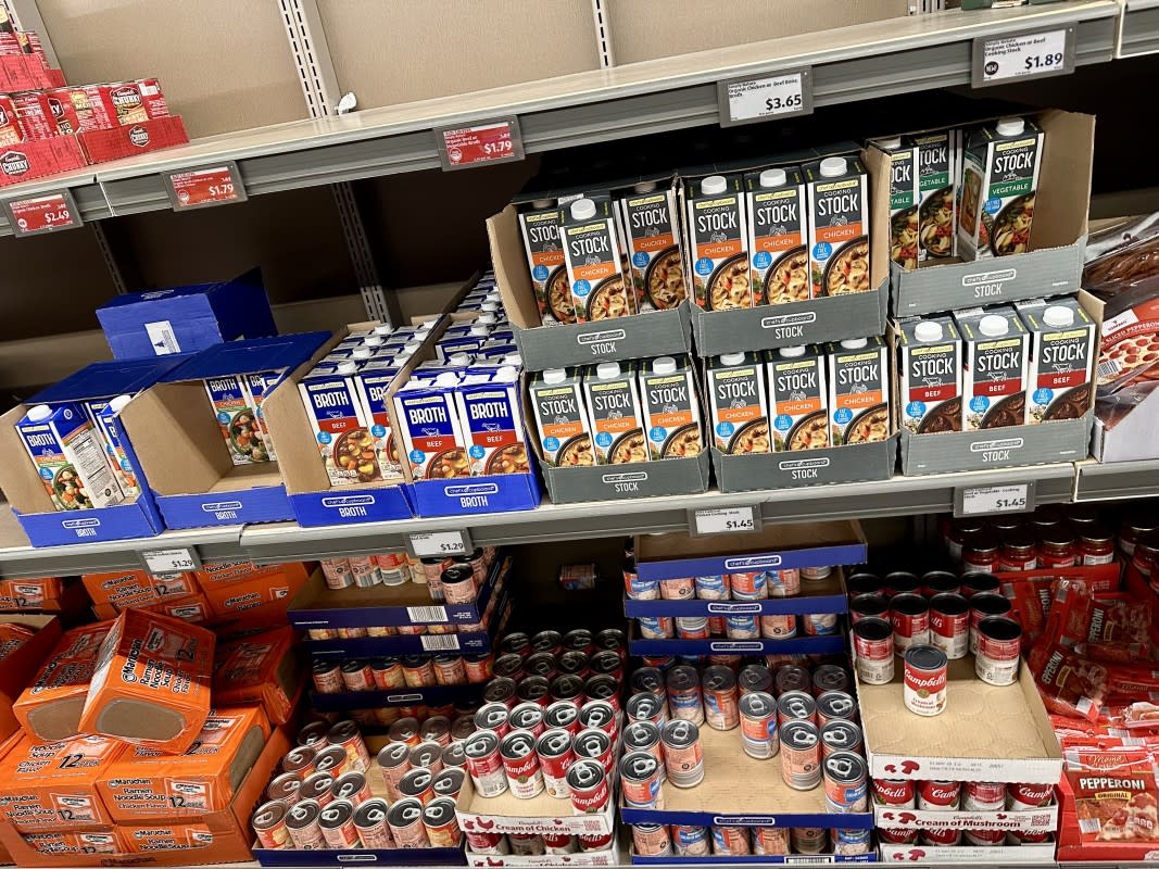 Aldi Soup Section<p>Krista Marshall</p>