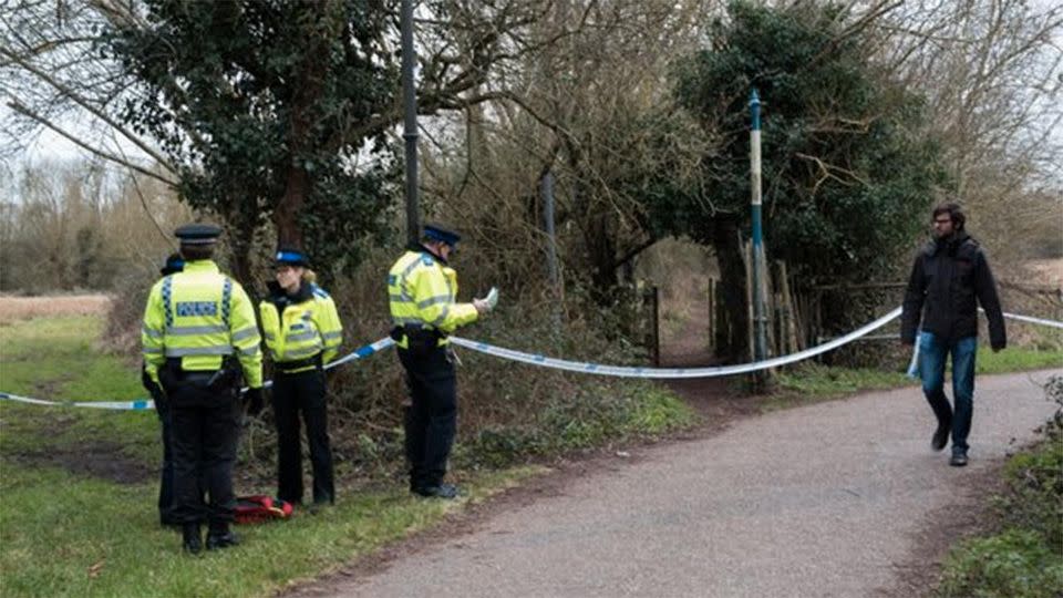 The stillborn baby was found on a footpath in Oxford in February. Photo: Alamy