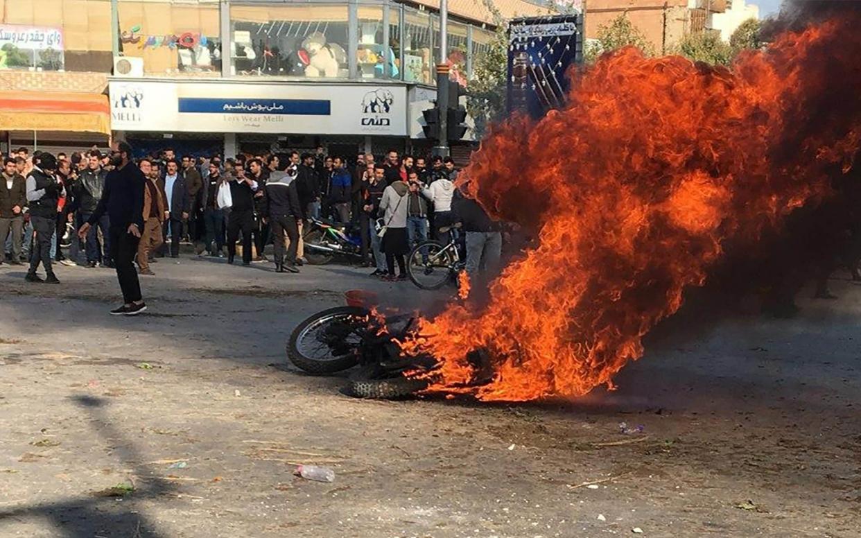 The human rights groups says protests against a petrol price hike left 304 people dead - AFP via Getty Images