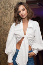 <p>Emily Ratajkowski attended a dinner at Chez Away hosted by Away in celebration of Paris Fashion Week.</p>