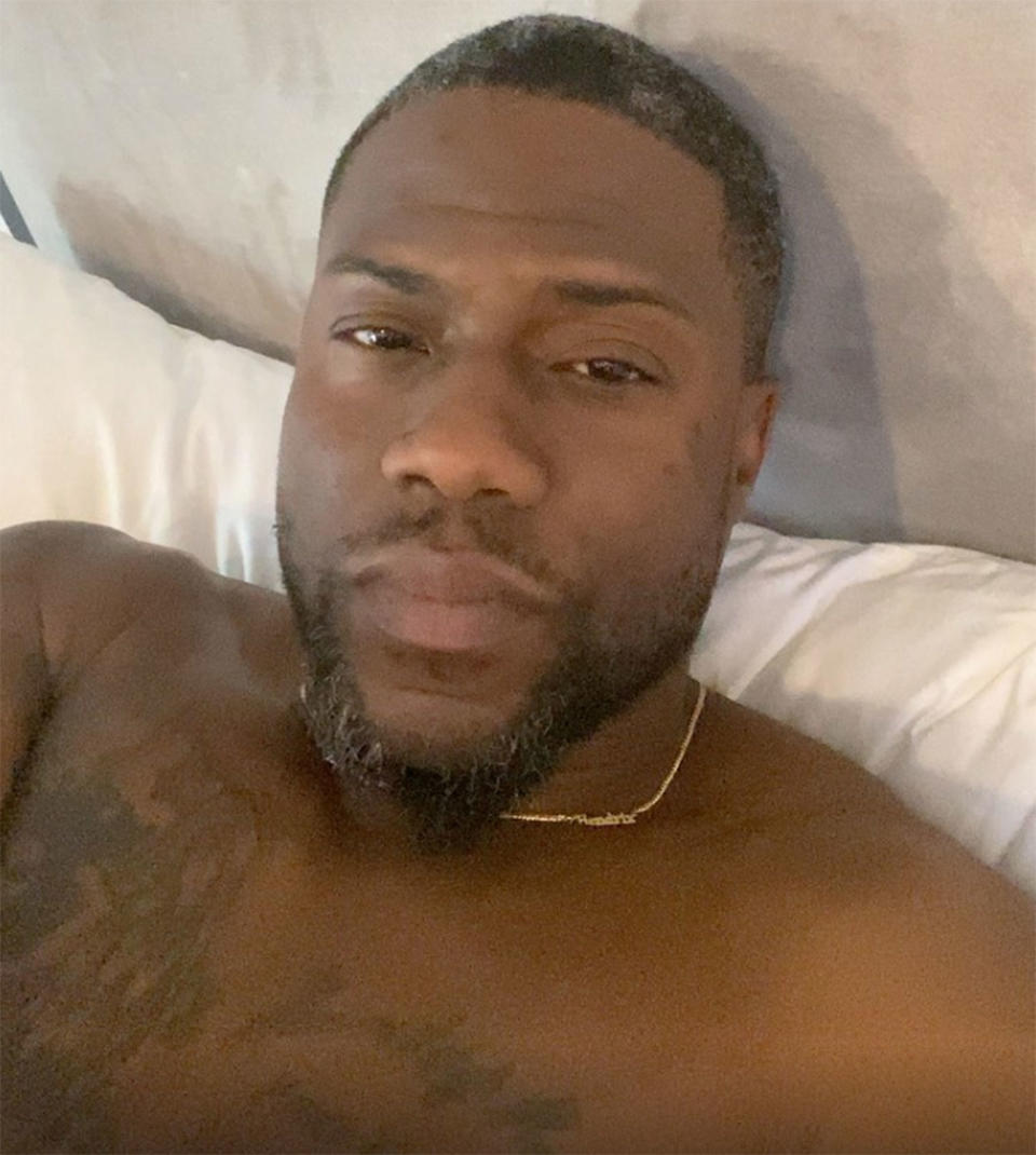 <p>The actor <a href="https://people.com/style/kevin-hart-reveals-gray-hair-while-social-distancing/" rel="nofollow noopener" target="_blank" data-ylk="slk:revealed his gray hair;elm:context_link;itc:0;sec:content-canvas" class="link ">revealed his gray hair</a> in an <a href="https://www.instagram.com/kevinhart4real/" rel="nofollow noopener" target="_blank" data-ylk="slk:Instagram;elm:context_link;itc:0;sec:content-canvas" class="link ">Instagram</a> video series called "Confessions from the Hart," admitting that he is a "frequent dyer."</p>