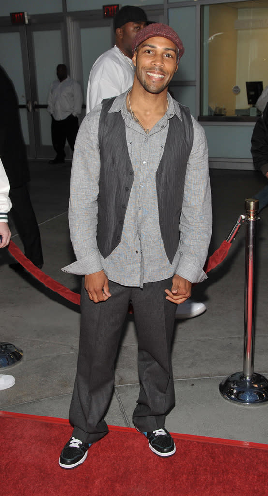 Next Day Air LA Premiere 2009 Omari Hardwick