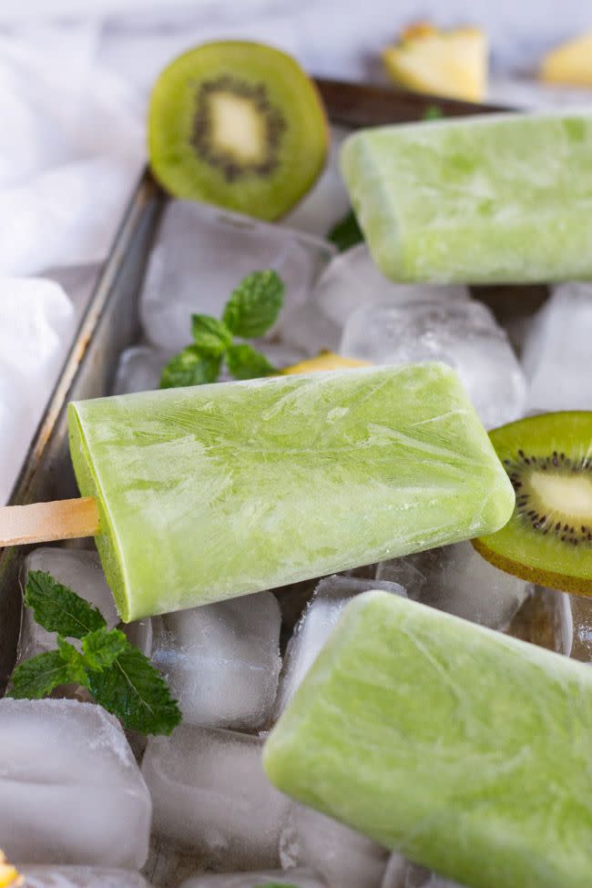 Green Smoothie Popsicles