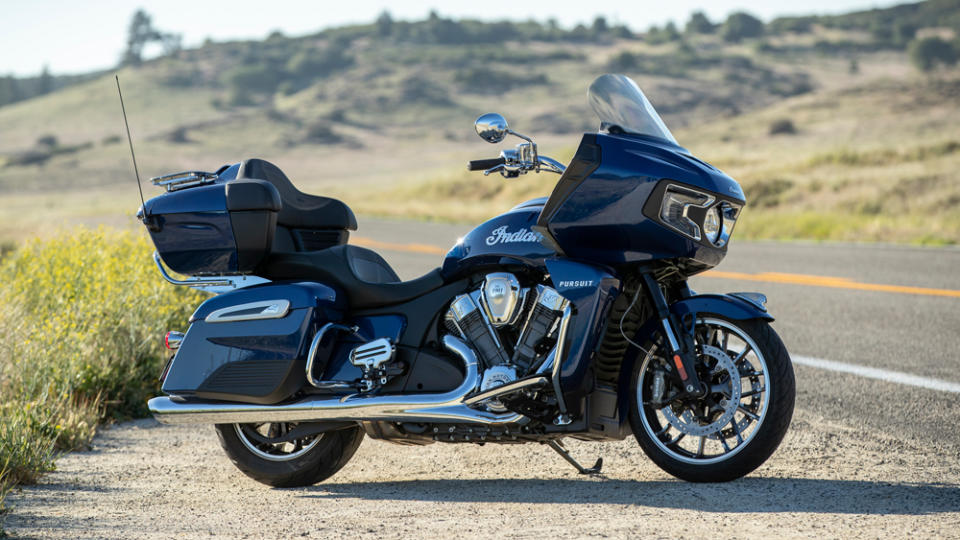 The new Indian Pursuit Limited. - Credit: Kevin Wing, courtesy of Indian Motorcycle.