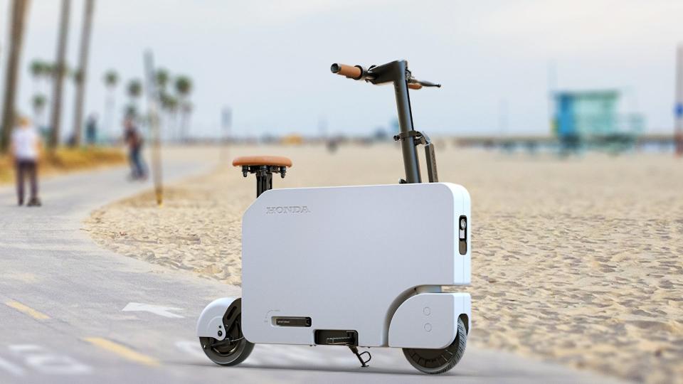 Honda Resurrects Motocompo as Foldable Electric Scooter With 12-Mile Range photo