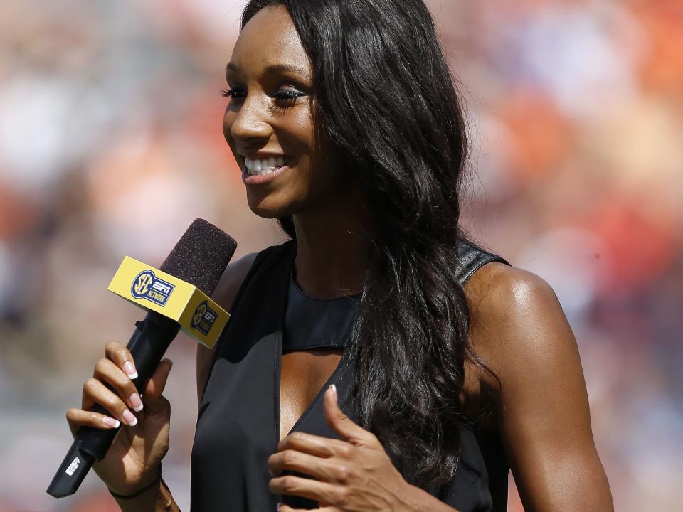 Maria Taylor for SEC Network.