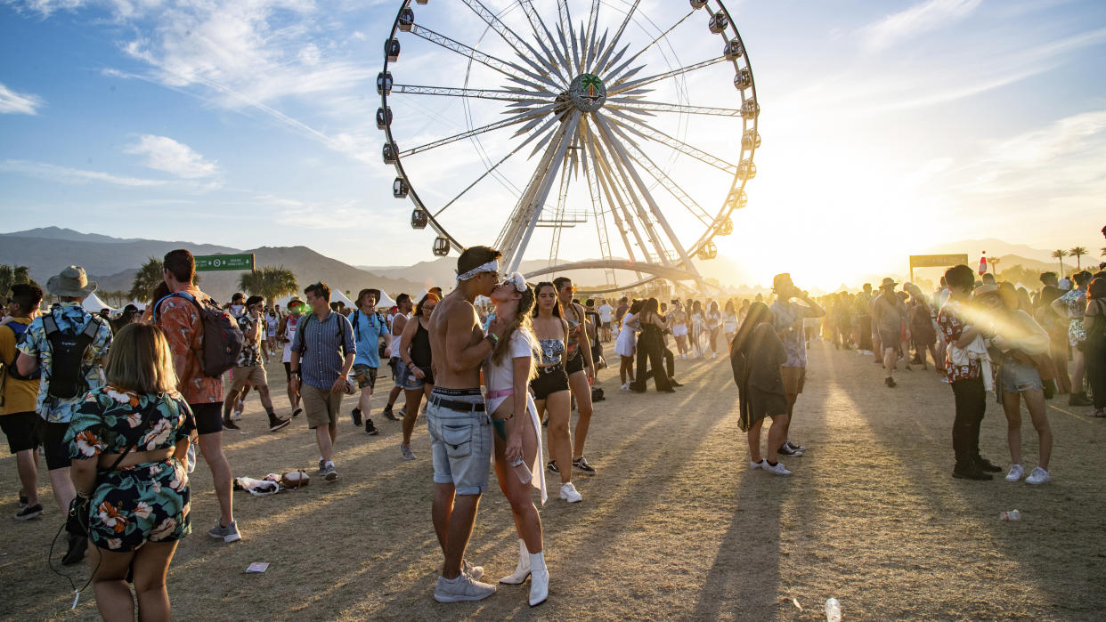 Thousands of people will flock to Indio, Calif., this weekend for Coachella, the unofficial kickoff to music festival season. (Amy Harris/Invision/AP)