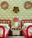 <p> A bold paint job is often all it takes to give antique furniture a new lease of life, which interior designer Elizabeth Hay has done with these two locally found beds.&#xA0; </p> <p> The deep red makes a bold statement, so paler tones were applied to the walls for balance. This mix of bright colors and eclectic patterns is perfect inspiration when considering&#xA0;bohemian bedroom ideas.&#xA0; </p>
