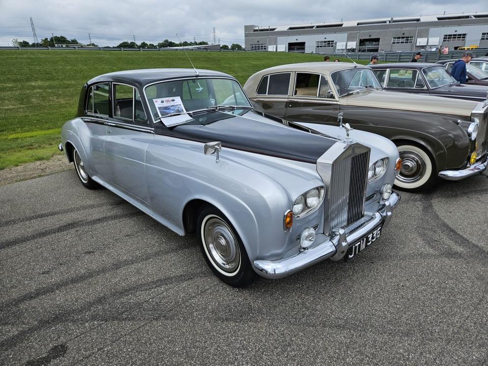 1964 rollsroyce silver cloud iii at m1 concourse vintage cars and coffee 2024