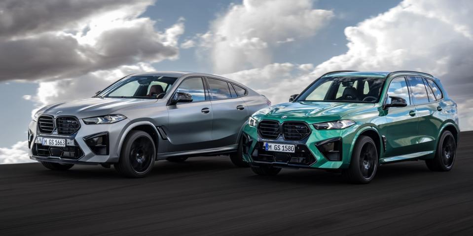 2024 bmw x5 m competition and bmw x6 m competition
