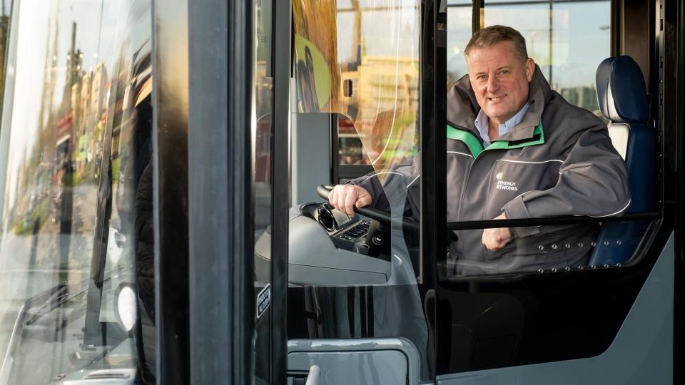 <p>The M3 First Glasgow service will be the city’s first permanent electric bus route.</p>