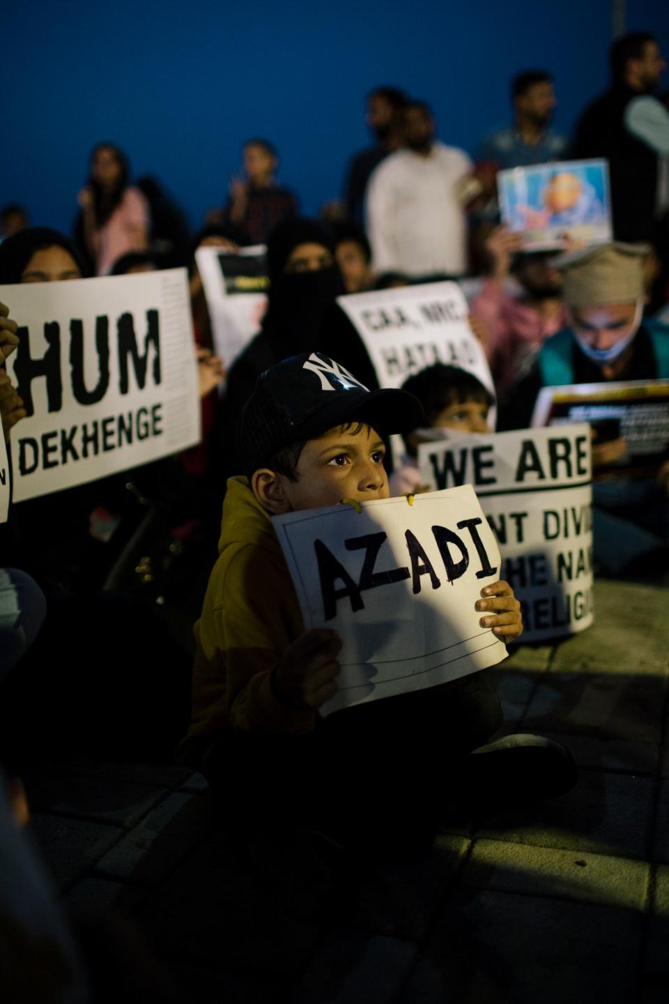 Carter Road protest