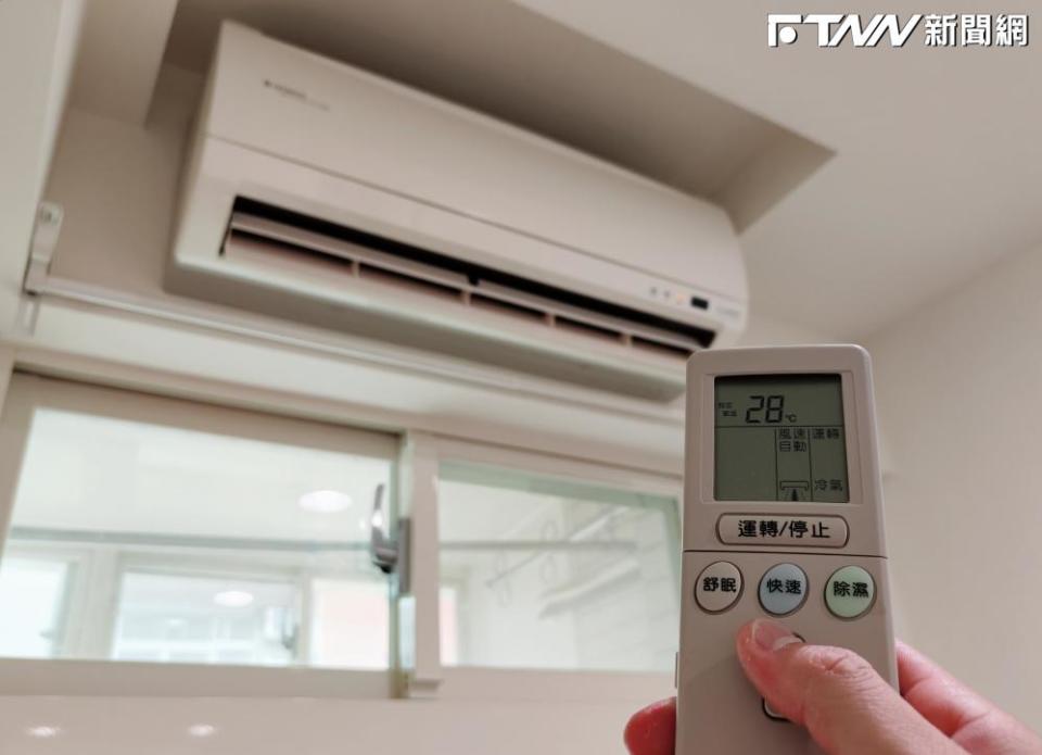 台電建議冷氣溫度設定26-28度、搭配循環扇與定期清洗濾網。（示意圖／記者盧逸峰攝）