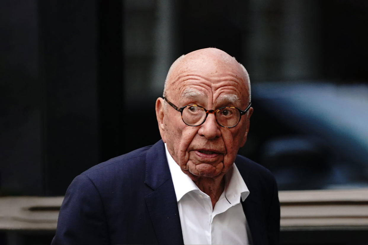 Rupert Murdoch Victoria Jones/PA Images via Getty Images