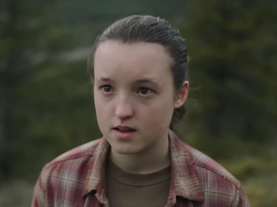 Ellie (Bella Ramsey) in the final scene of ‘The Last of Us’ season one (HBO)