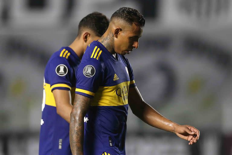 Sebastián Villa no volvió a ponerse la camiseta de Boca luego de la eliminación del equipo en la Copa Libertadores.