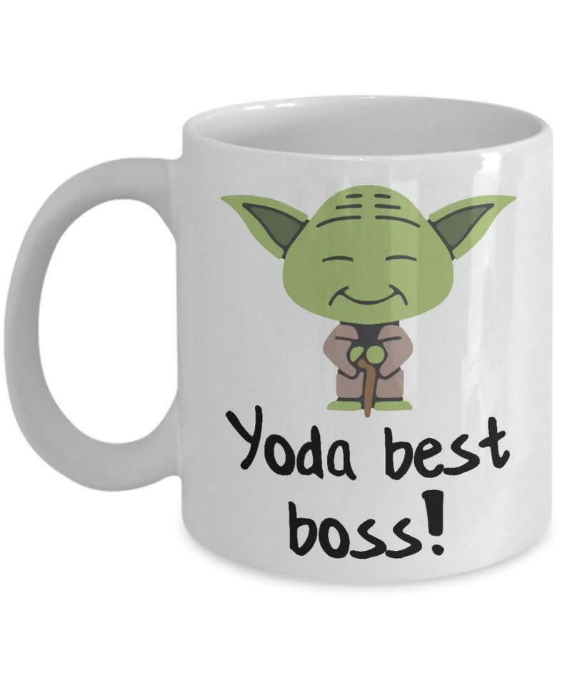 Yoda Best Boss Mug