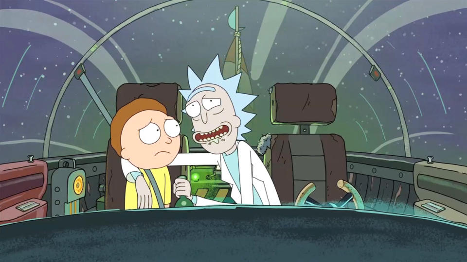 Screenshot from "Rick and Morty"