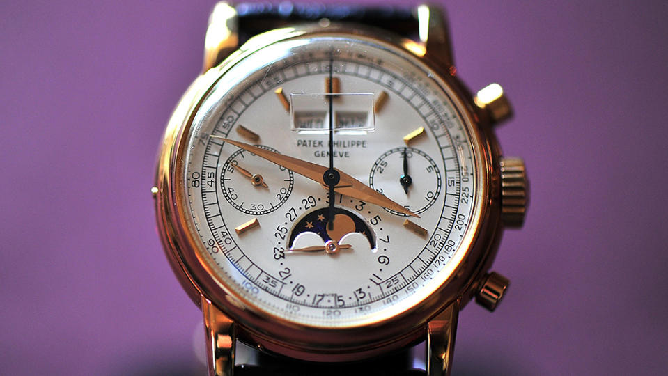 A similar Patek Philippe to the one owned by John Lennon