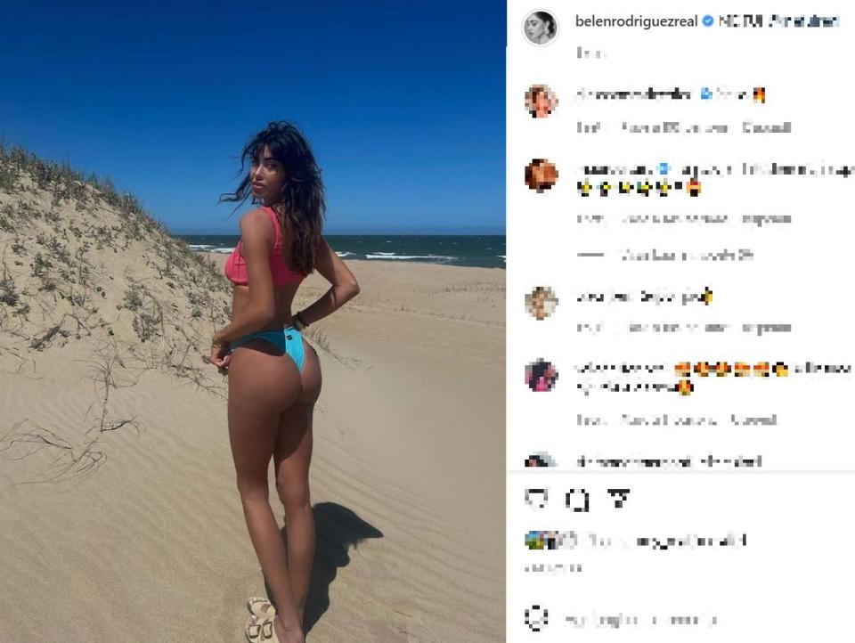 <p>"Negrita", scrive la showgirl argentina a corredo delle foto che stanno facendo impazzire i suoi fan. Pelle abbronzata, curve mozzafiato e sguardi che ammiccano in camera. Belen è una vera bomba sexy!</p> 