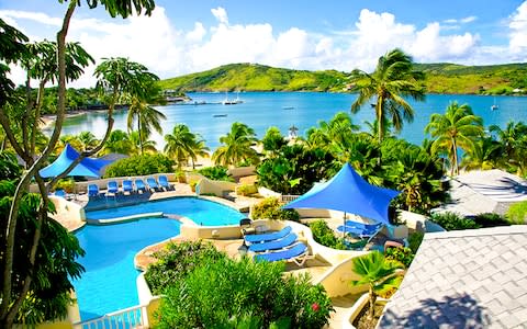 St James's Club, an Elite Island Resort in Antigua - Credit: STEVE LEVINE PHOTOGRAPHER