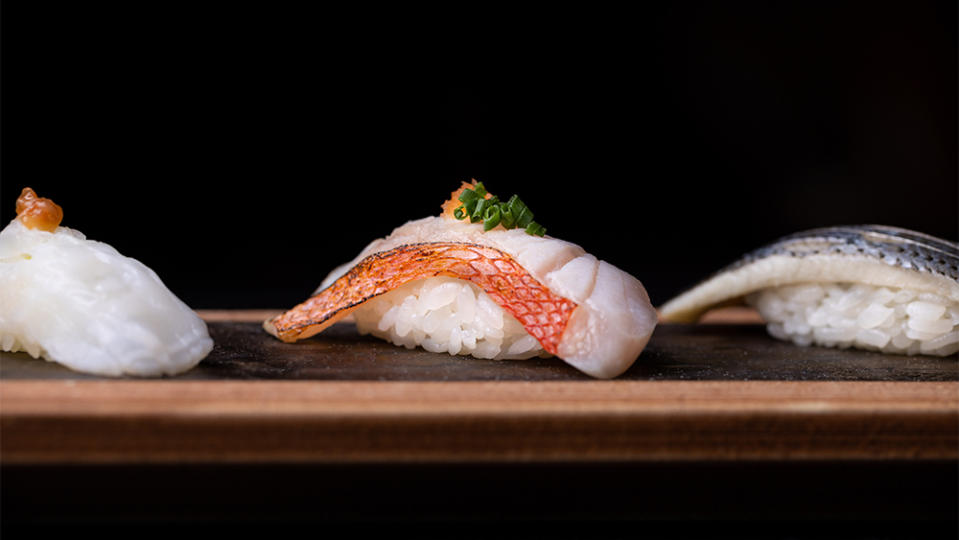 Kinmedai nigiri - Credit: Jakob Layman