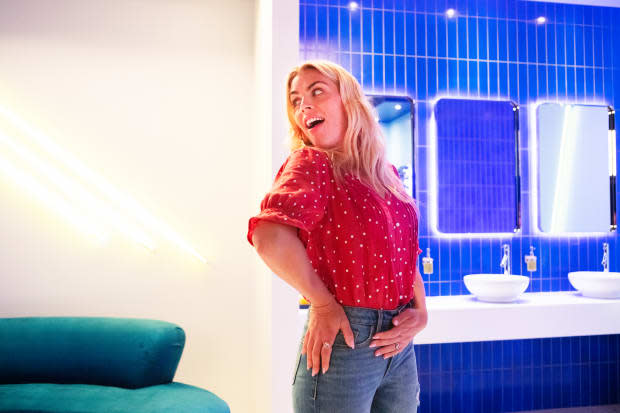 Busy Philipps stars in Old Navy's fall campaign. Photo: Courtesy of Old Navy