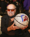 <p>The 84-year-old actor is a longtime Lakers fan.</p>