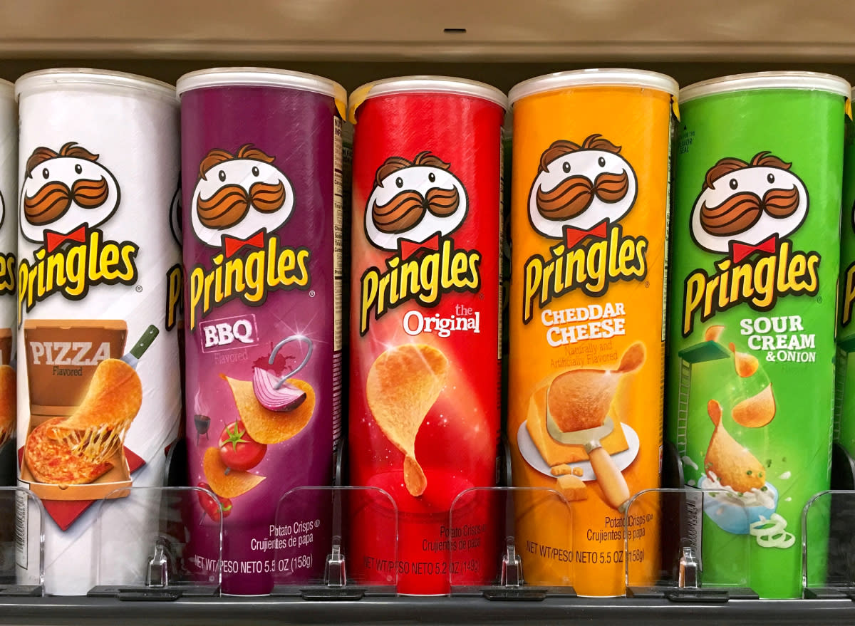 pringles flavors