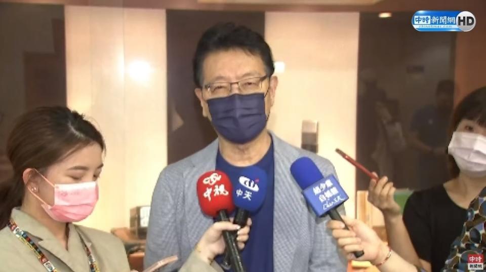 《圖說》趙少康受訪回應黃國昌要求其辭去中廣董事長（圖片來源：中時新聞網YouTube畫面截圖）