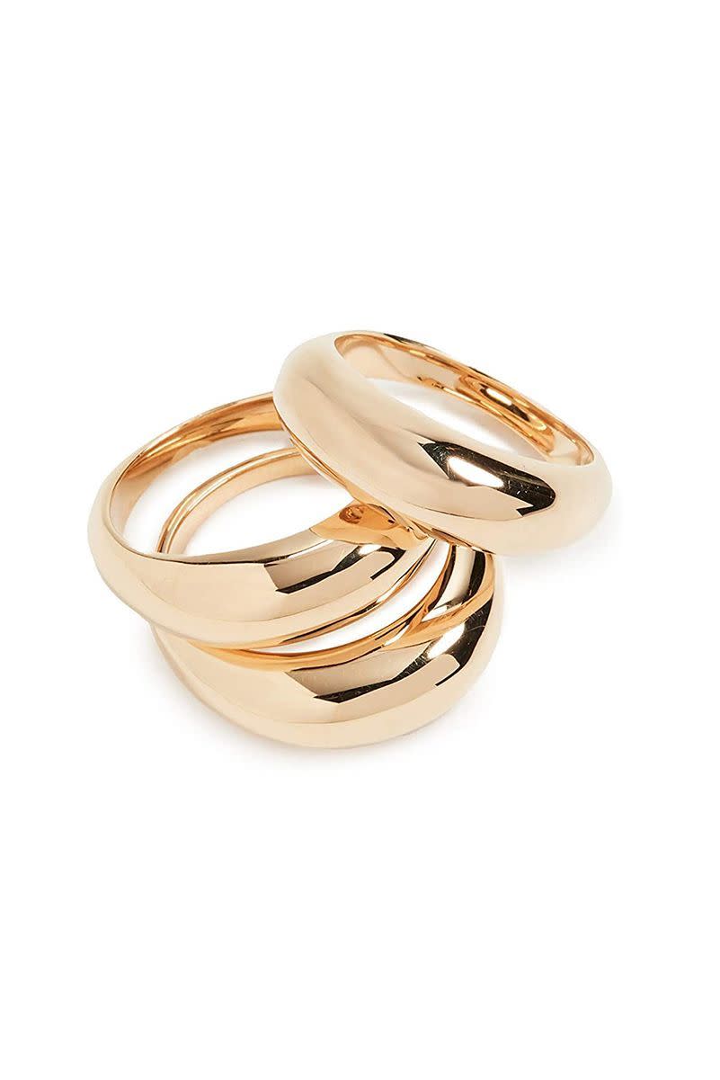 Fanned Stacking Rings