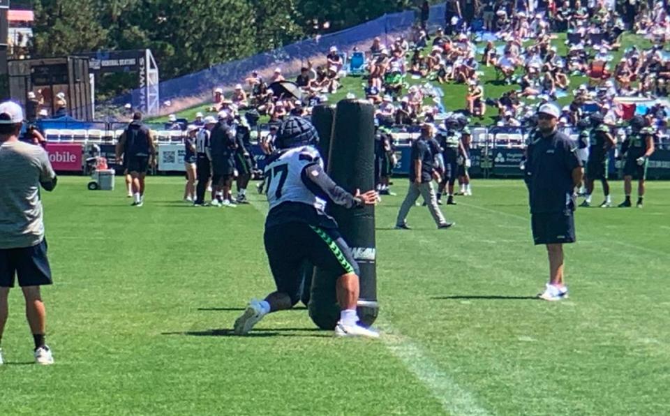 ‘This is my year’ Lake HS’ Matt Gotel, in 3rd Seahawks camp, seizing