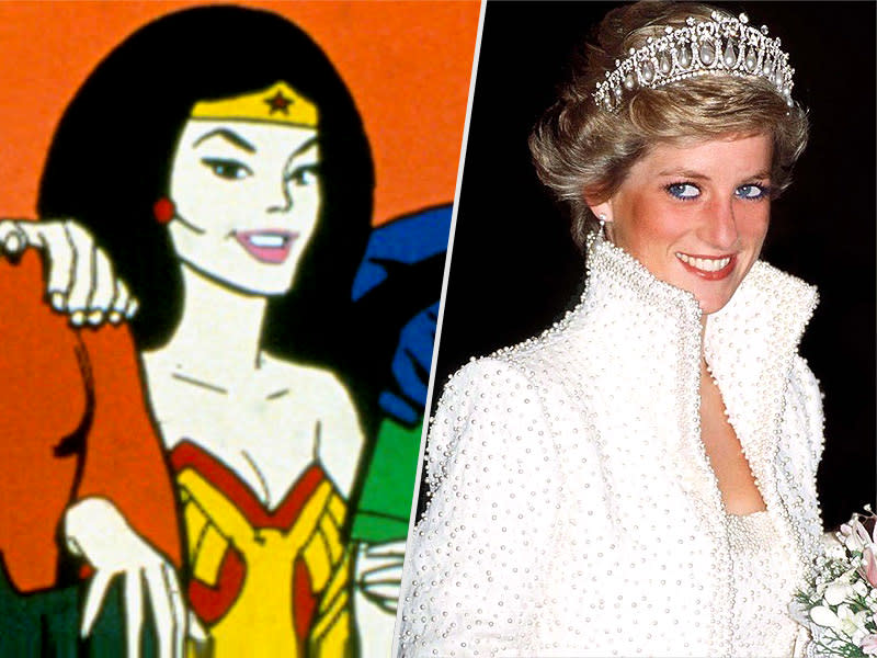 Princess Diana vs. Princess Diana (a.k.a. Wonder Woman): The Epic Match-Up for Royals Fans| Wonder Woman, Wonder Woman, Wonder Woman, The British Royals, The Royals, Princess Diana