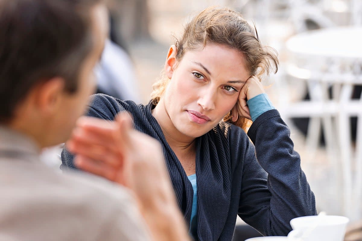 ‘He didn’t ask me a single question until 11pm when, at last orders, he said through a mouthful of crisps "So what do you do?”’ (iStock)