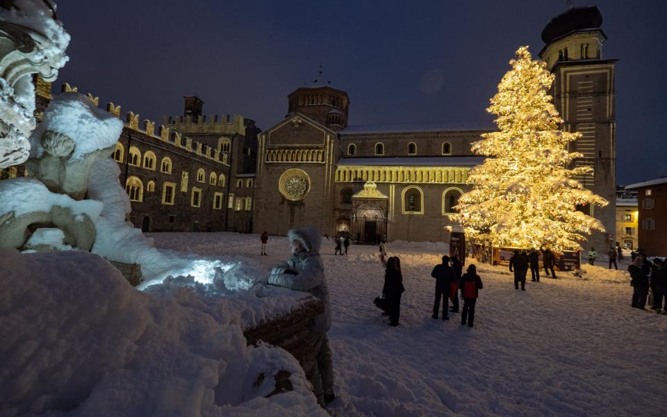 Trento festive markets Christmas holidays