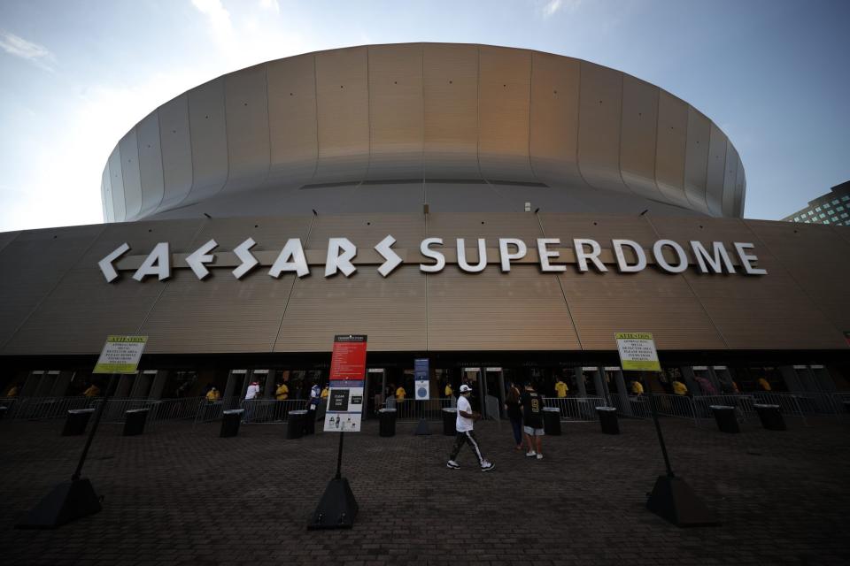 New Orleans super dome fire