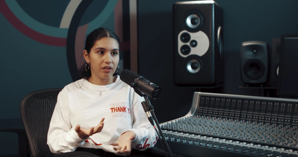 “I always talk about Amy Winehouse who’s a huge inspiration to me,” Alessia says in a newly released video promoting Musicians Making A Difference (MMAD. Photo: Universal Music