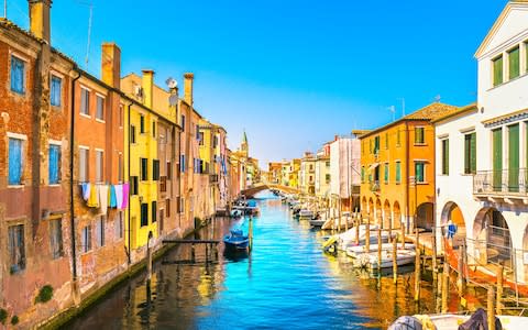 Waterway in Chioggia, Italy - Credit: iStock