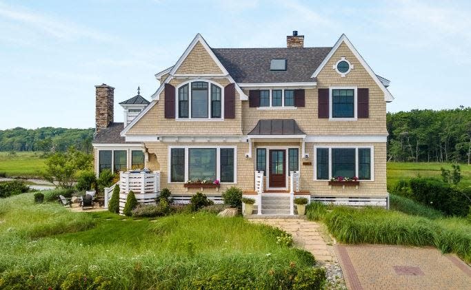 This home on Great Hill Road in Kennebunk, Maine, sold for more than $4 million in 2023.