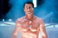 <p>While Stallone continued his success with the <i>Rocky</i> and <i>Rambo</i> franchises over the years, he landed roles in other well-received titles like 1986's <i>Cobra</i> and 1989's <i>Tango & Cash</i>.</p> <p>He eventually made a comeback with 1993's action thriller <i>Cliffhanger</i> and <a href="https://people.com/movies/sylvester-stallone-confirms-demolition-man-sequel/" rel="nofollow noopener" target="_blank" data-ylk="slk:Demolition Man;elm:context_link;itc:0;sec:content-canvas" class="link "><i>Demolition</i> <em>Man</em></a> later that year. In 1994, he continued his string of hits with <i>The Specialist</i> and <i>Assassins</i> in 1995.</p>