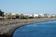 Kamari Beach, Santorini